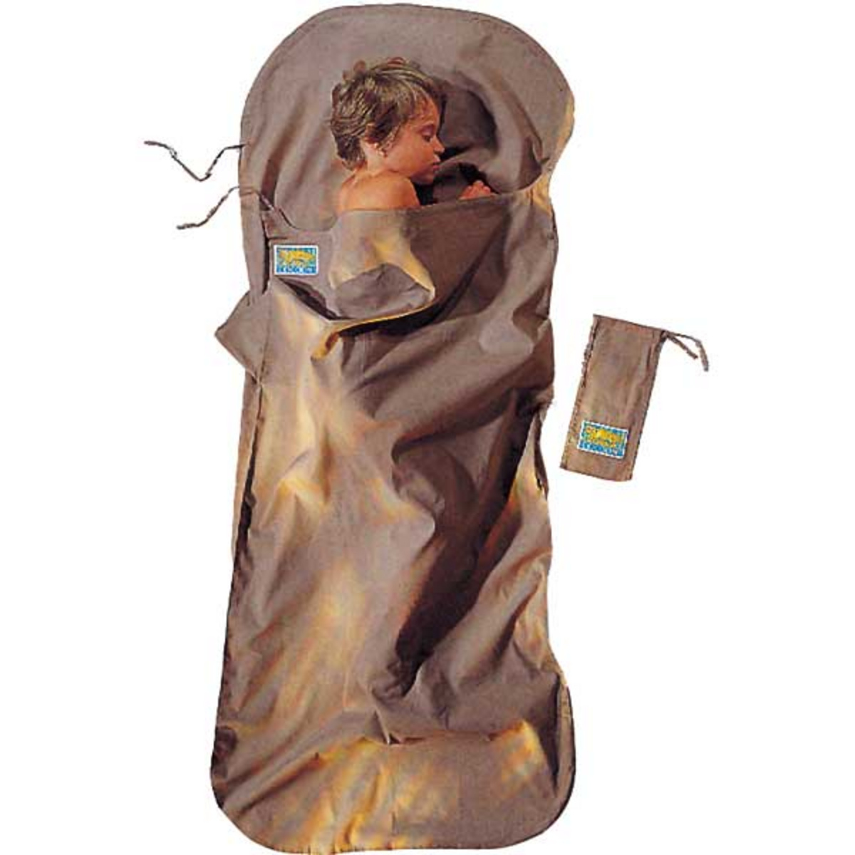 Cocoon Kinder KidSack Travelsheet khaki von Cocoon