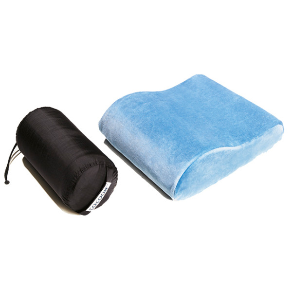 Cocoon - Memory Foam Pillow - Kissen Gr 31 x 26 x 10 cm blau von Cocoon