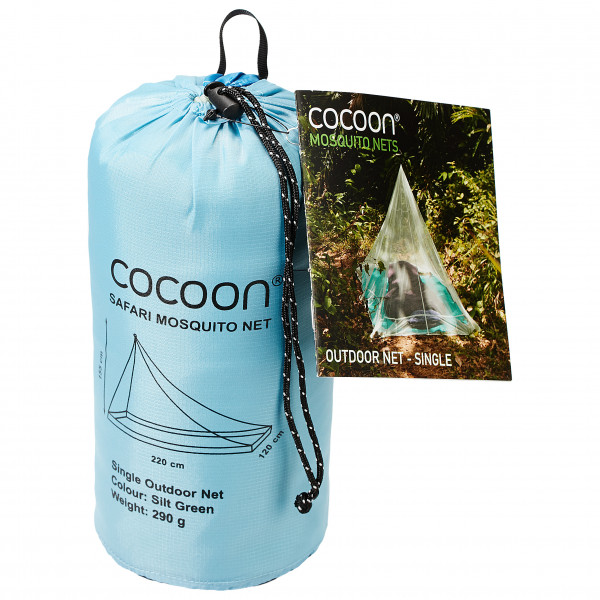 Cocoon - Mosquito Outdoor Net - Moskitonetz Gr 230 x 150 cm grün von Cocoon