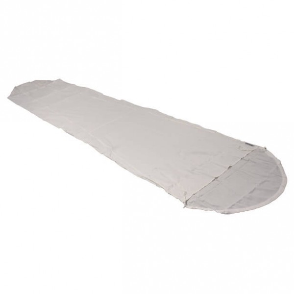 Cocoon - MummyLiner Cotton - Reiseschlafsack Gr 241 x 90/56 cm grau von Cocoon