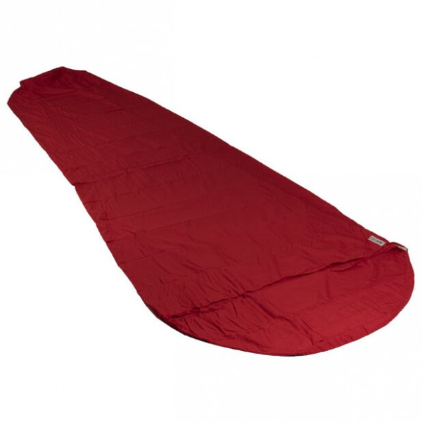 Cocoon - MummyLiner Mikrofaser - Reiseschlafsack Gr 241 x 90/56 cm rot von Cocoon