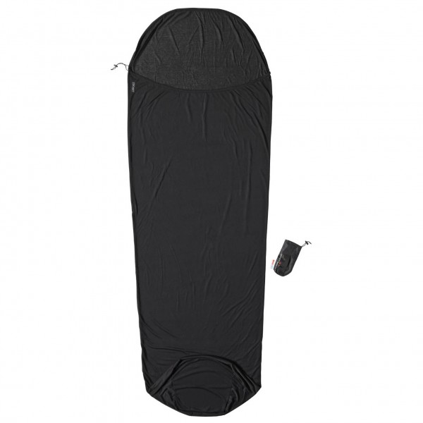 Cocoon - MummyLiner Performer - Reiseschlafsack Gr 220 x 85 cm schwarz von Cocoon