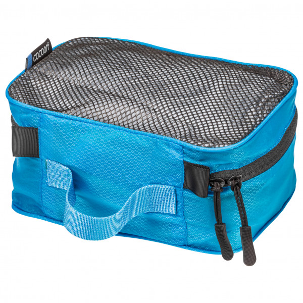 Cocoon - Packing Cubes Ultralight - Packsack Gr 16 x 12 x 8 cm;28 x 18 x 8 cm;35 x 26 x 8 cm blau/grau;grau von Cocoon