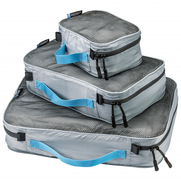 Cocoon - Packing Cubes Ultralight Set - Packsack Gr 35 x 26 x 8 cm grau von Cocoon