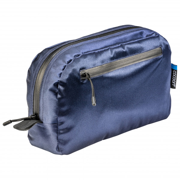 Cocoon - Silk Toiletry Bag - Necessaire Gr 24 x 14 x 7 cm blau von Cocoon