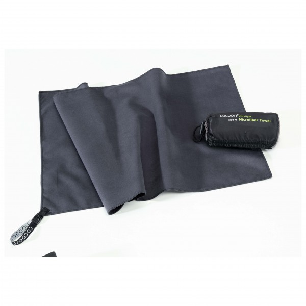 Cocoon - Towel Ultralight - Mikrofaserhandtuch Gr 60 x 30 cm - S grau von Cocoon