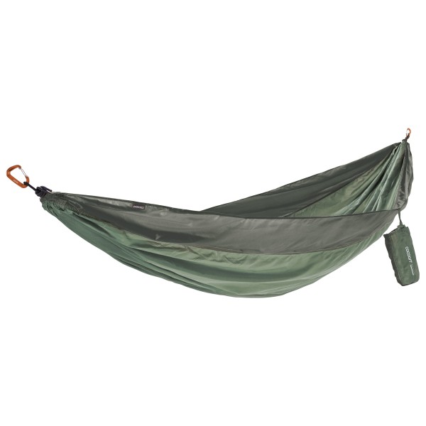 Cocoon - Travel Hammock Double - Hängematte Gr 285 x 190 cm blau;bunt;oliv/grau von Cocoon