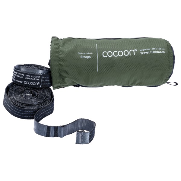 Cocoon - Travel Hammock Set - Hängematte Gr Double oliv von Cocoon