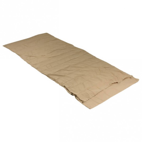 Cocoon - TravelSheet Egyptian Cotton - Reiseschlafsack Gr 220 x 90 cm beige;blau;grau/weiß von Cocoon