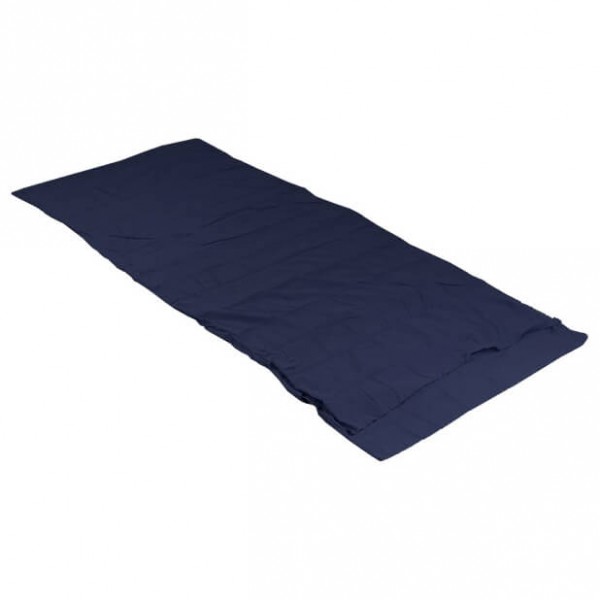 Cocoon - TravelSheet Egyptian Cotton - Reiseschlafsack Gr 220 x 90 cm blau von Cocoon