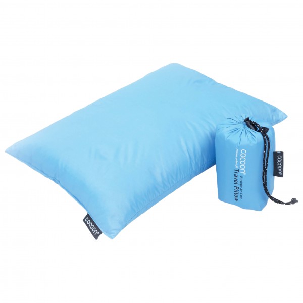 Cocoon - Travelpillow Daune - Kissen Gr Small - 25 x 35 cm blau von Cocoon