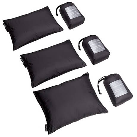 Cocoon - Travelpillow Synthetic - Kissen Gr Large - 33 x 43 cm;Medium - 28 x 38 cm;Small - 25 x 35 cm grau von Cocoon