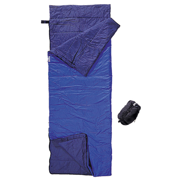 Cocoon - Tropic Traveler Nylon Sommer- und Tropenschlafsack - Kunstfaserschlafsack Gr 180 cm;200 cm blau/ tuareg von Cocoon