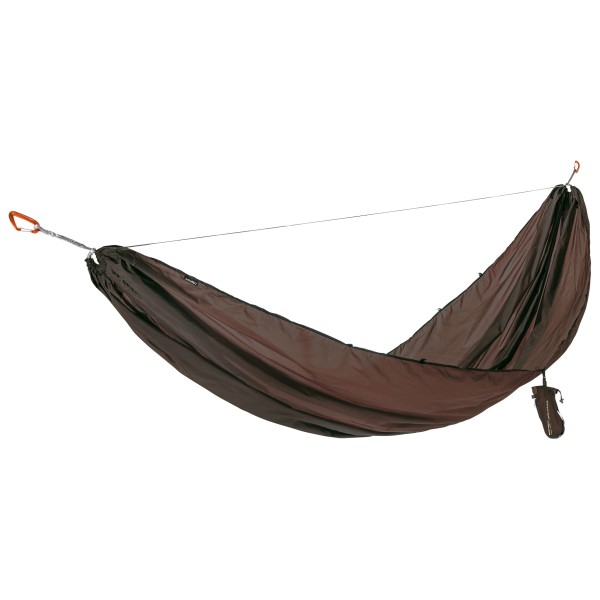 Cocoon - Ultralight Hammock Single - Hängematte Gr 325 x 148 cm blau;braun von Cocoon