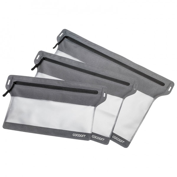 Cocoon - Zippered Flat Document Bags - Wertsachenbeutel Gr M - 27 x 22 cm grau Cocoon - Zippered Flat Document Bags - Wertsachenbeutel Gr M - 27 x 22 cm grau von Cocoon