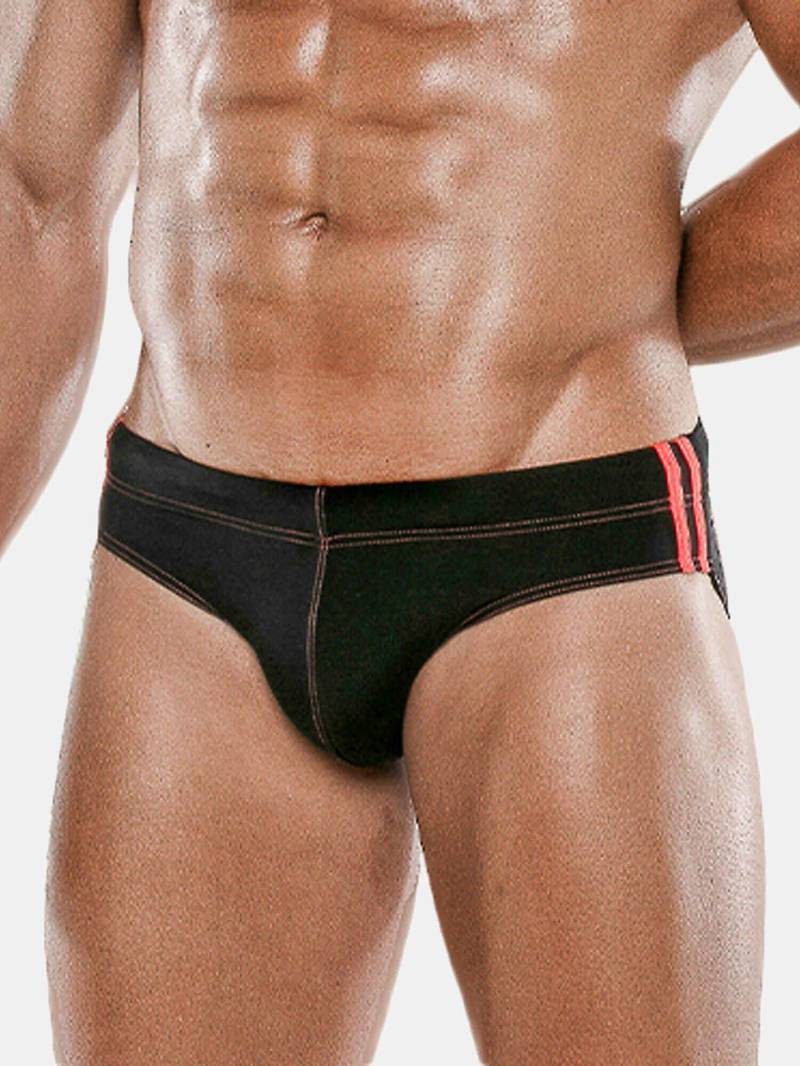 Badeslip Medley Herren Schwarz L von Code22