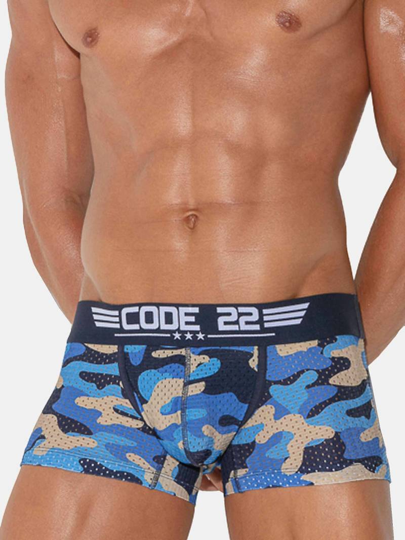 Boxer Army Herren Blau L von Code22