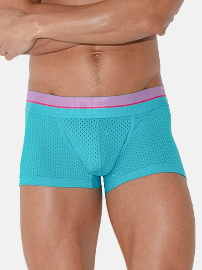 Boxer Bright Mesh Herren Blau M von Code22