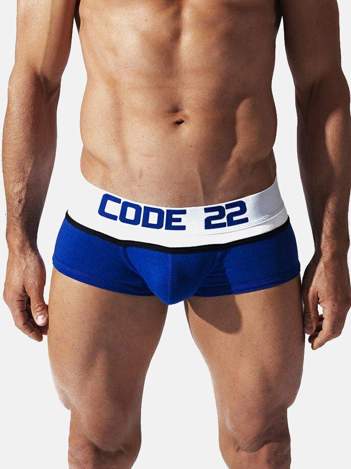 Boxer Double Stripe Herren Blau S von Code22