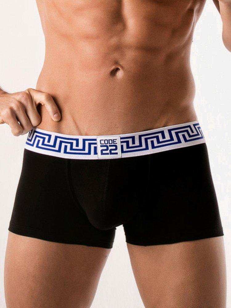 Boxer Blue Rome Herren Schwarz XL von Code22