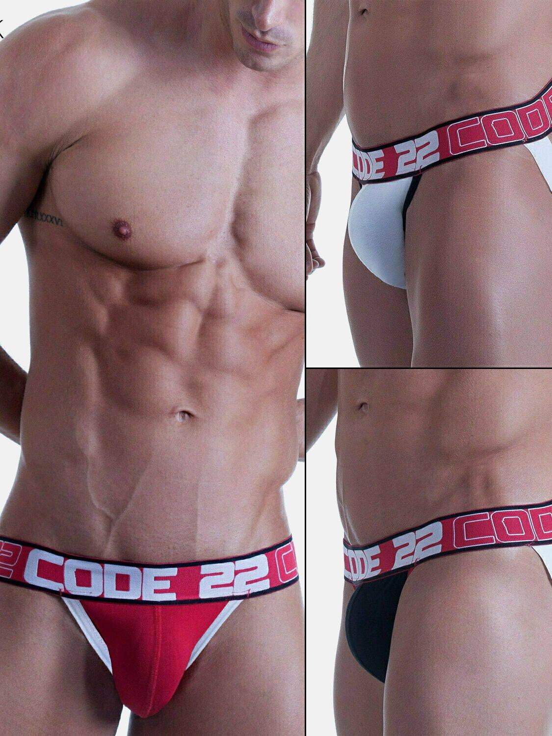 Jock-strap Neon Pack X3 Herren Multicolor XL von Code22