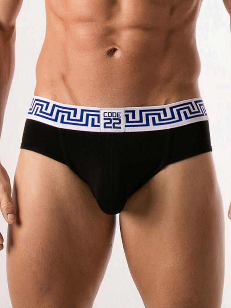 Slip Blue Rome Herren Schwarz S von Code22