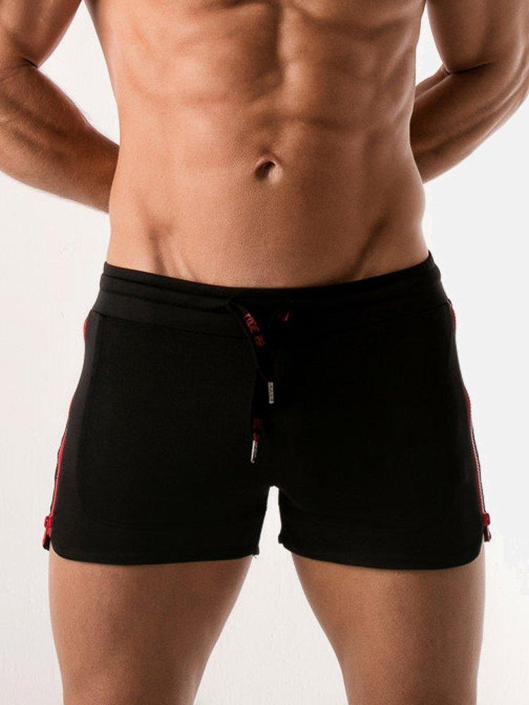 Shorty Sport Quick Dry Herren Schwarz M von Code22