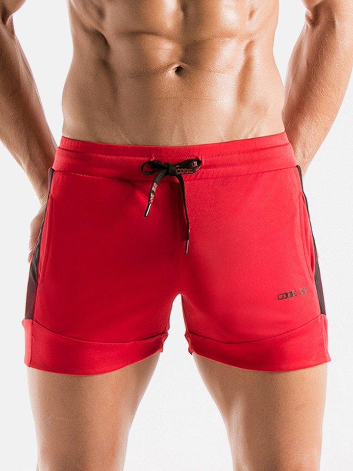 Kurz Active Herren Rot Bunt S von Code22