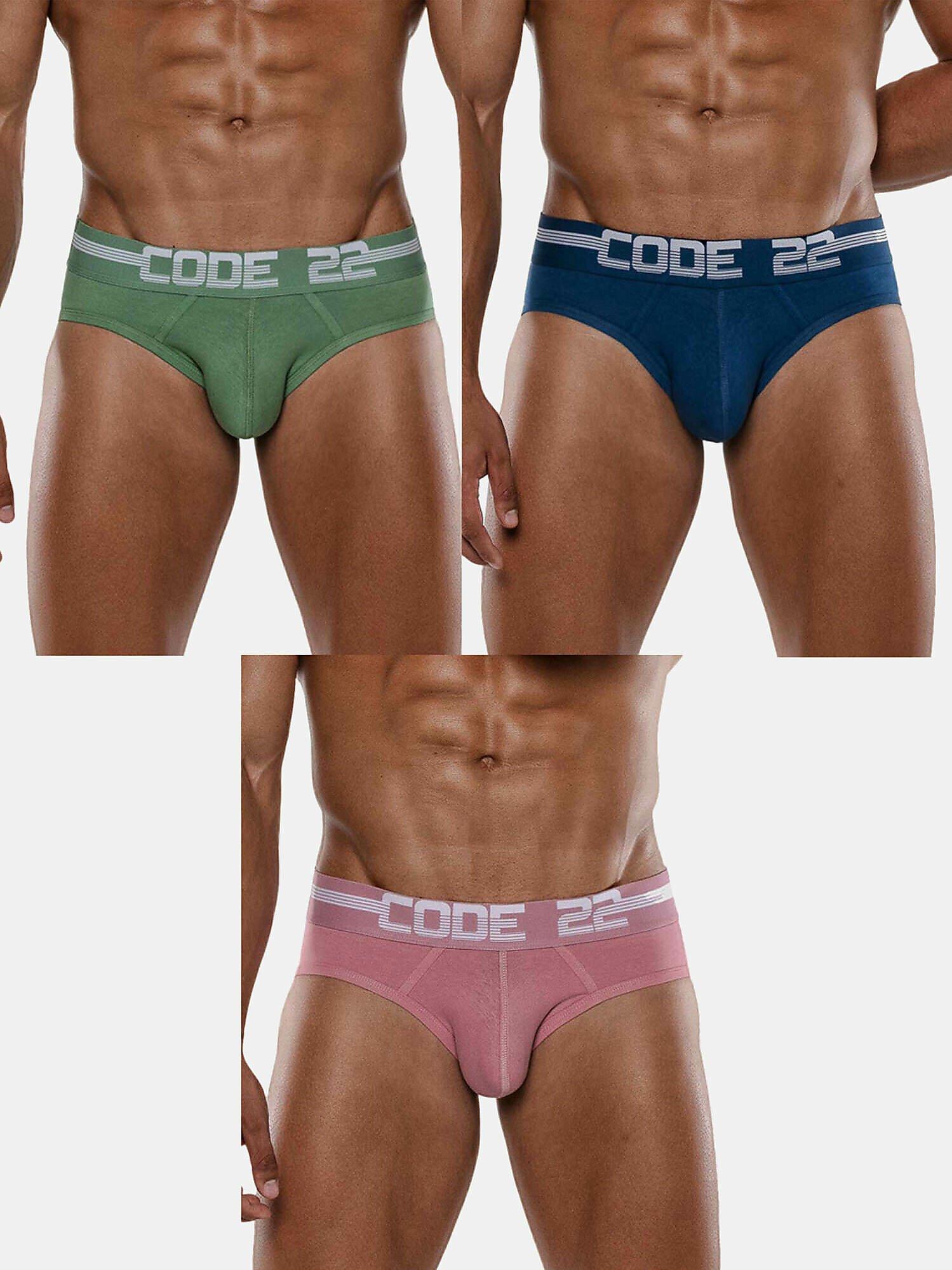 Pack X3 Slips Fun Herren Multicolor M von Code22