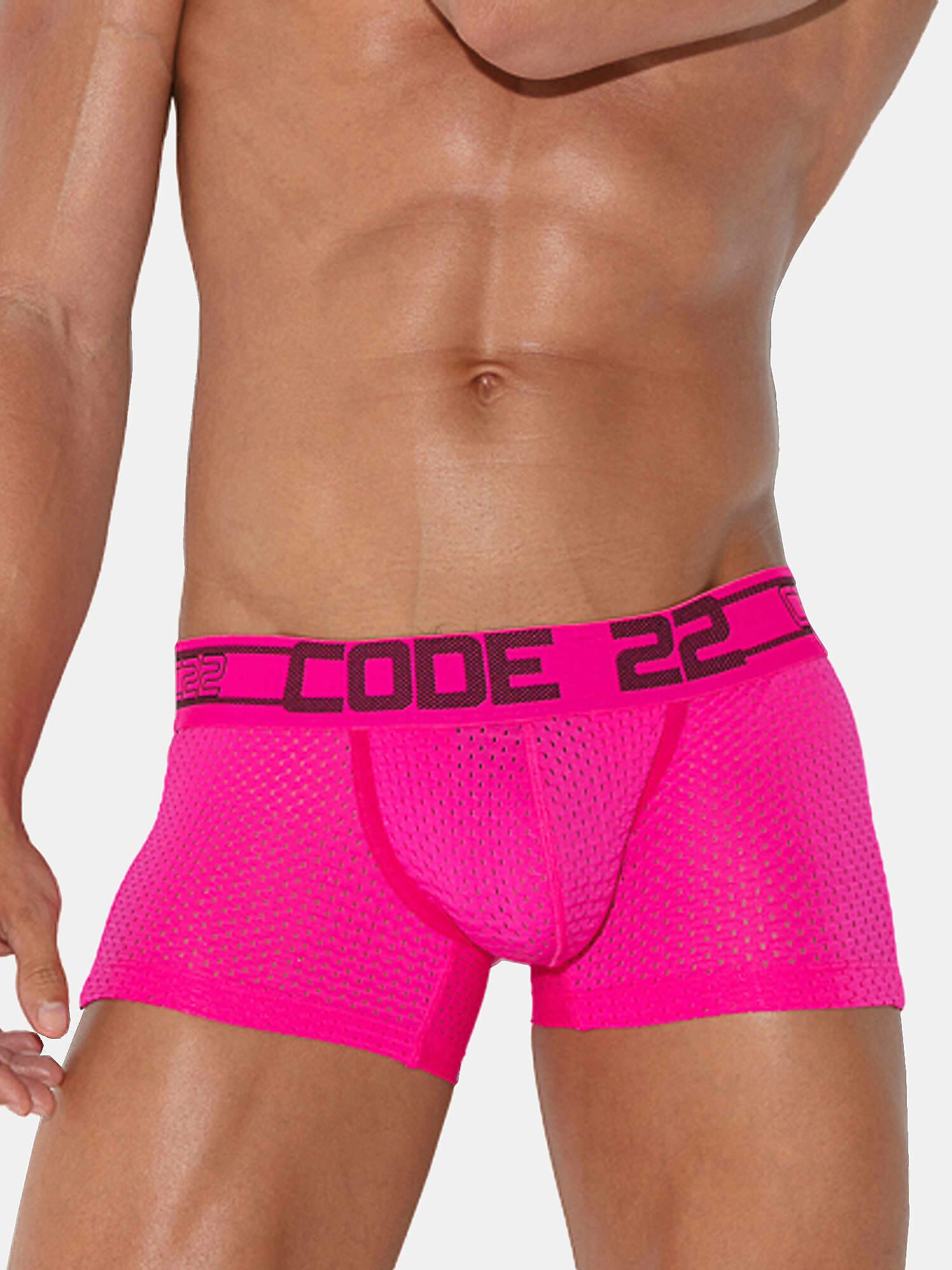 Push-up-boxer Motion Herren Fuchsia L von Code22