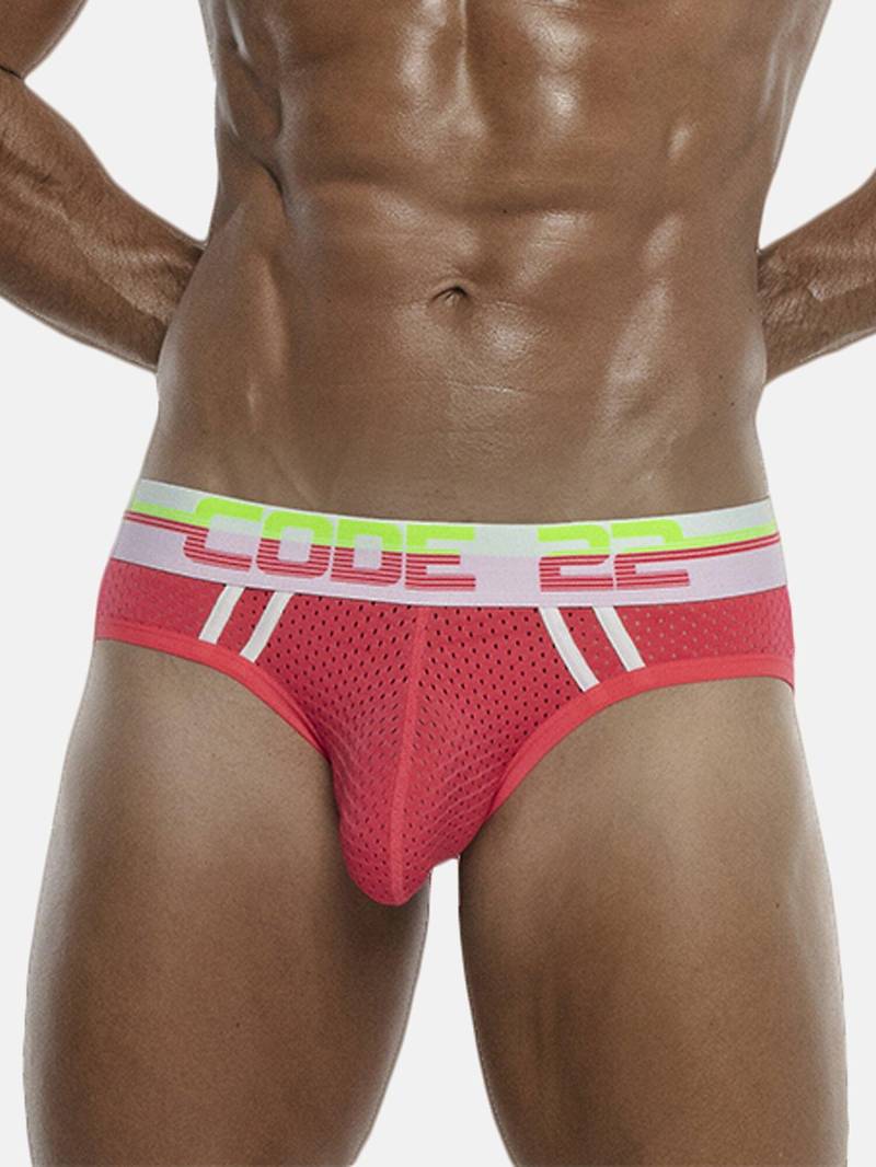 Slip Neo Mesh Herren Rot Bunt XL von Code22