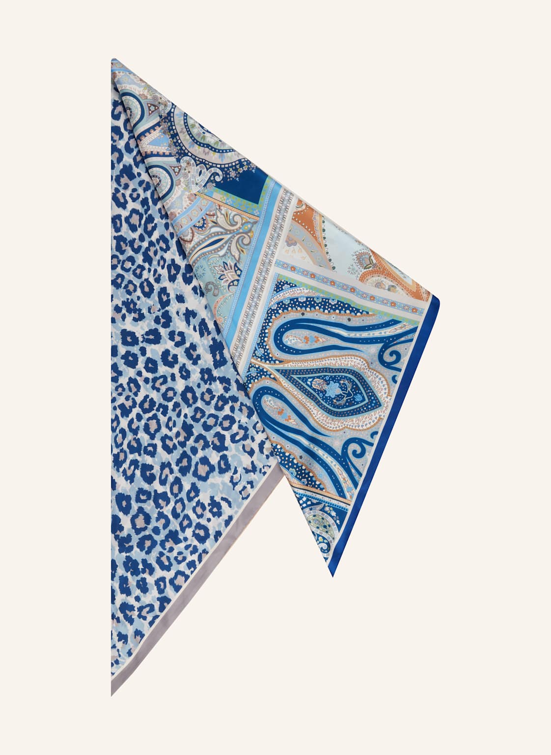 Codello Dreieckstuch Aus Seide blau Codello Dreieckstuch Aus Seide blau von Codello