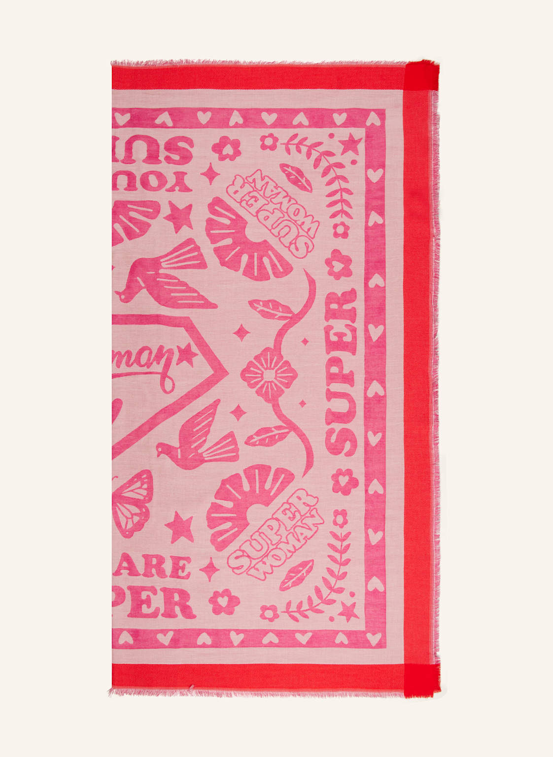 Codello Jacquard-Tuch Super Woman rosa Codello Jacquard-Tuch Super Woman rosa von Codello