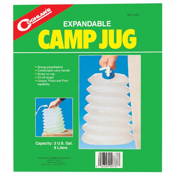 Coghlans - Faltkanister Camp Jug - Wasserträger Gr 8 l grün Coghlans - Faltkanister Camp Jug - Wasserträger Gr 8 l grün von Coghlans