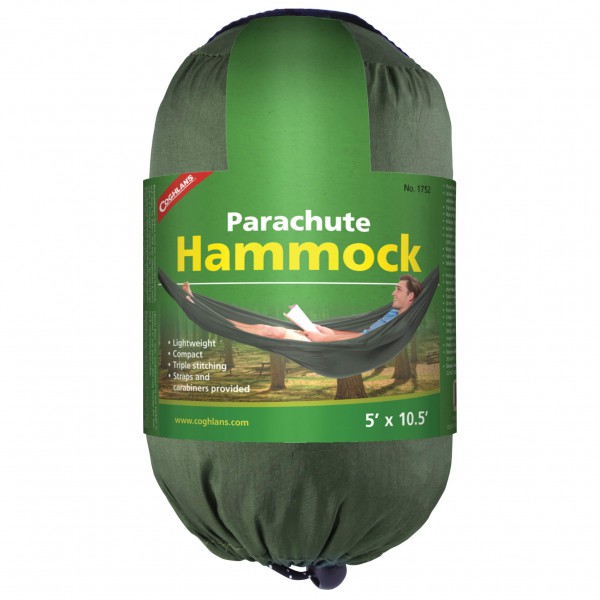 Coghlans - Hängematte Parachute - Hängematte Gr Single oliv/grün Coghlans - Hängematte Parachute - Hängematte Gr Single oliv/grün von Coghlans