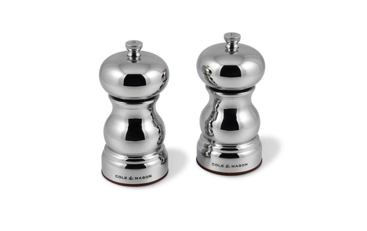 Cole & Mason Salz-/Pfeffermühle »Knightsbridge Silberfarben« Cole & Mason Salz-/Pfeffermühle »Knightsbridge Silberfarben« von Cole & Mason