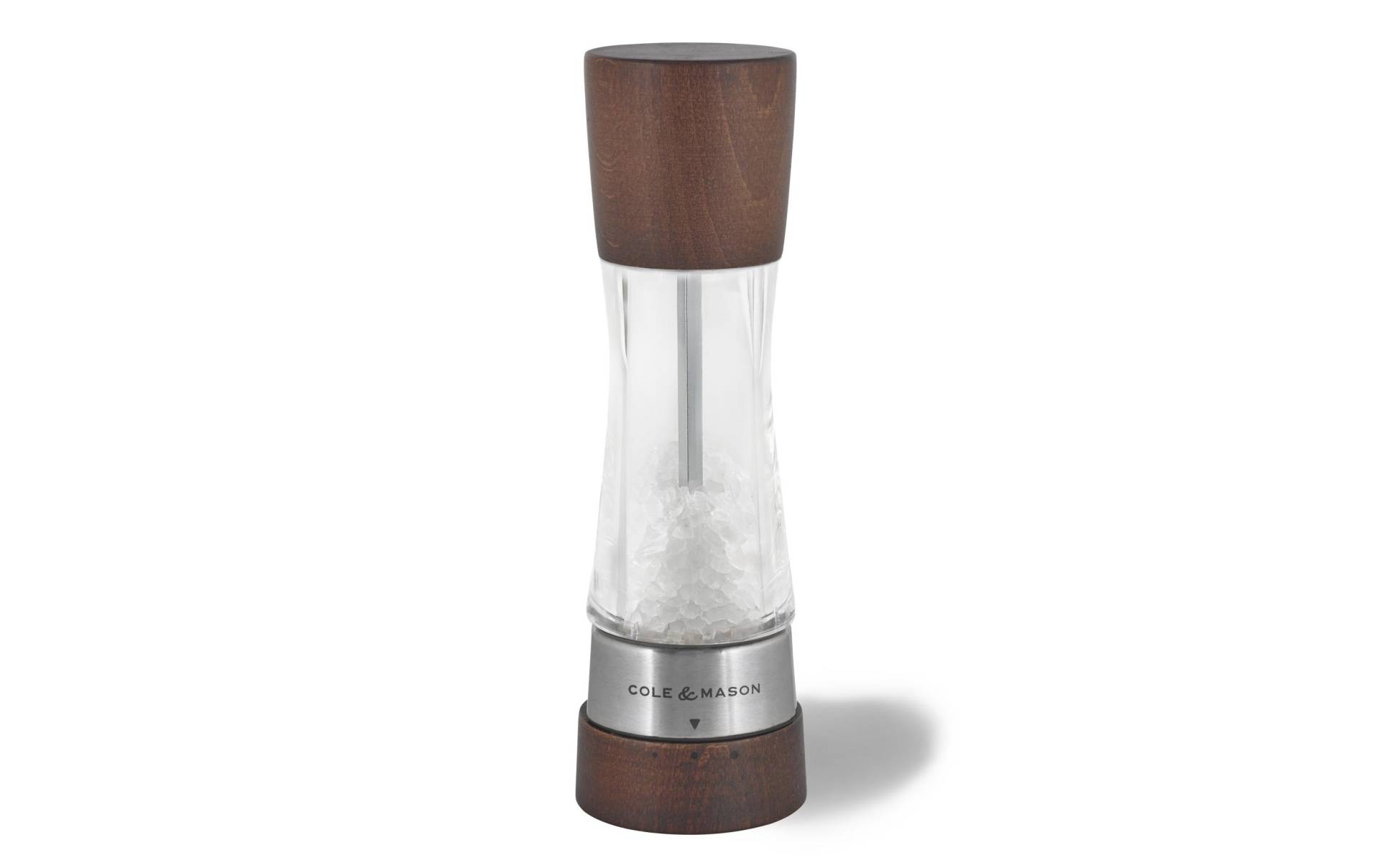 Cole & Mason Salzmühle »Derwent 19 cm, Braun/Transparent« Cole & Mason Salzmühle »Derwent 19 cm, Braun/Transparent« von Cole & Mason