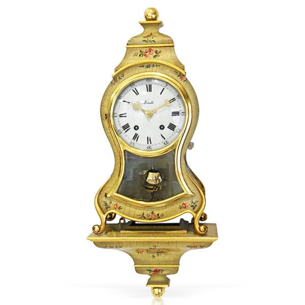 ZENITH Neuenburger Pendule, Louis XVI gold/bunt Occasion von _Sammleruhren