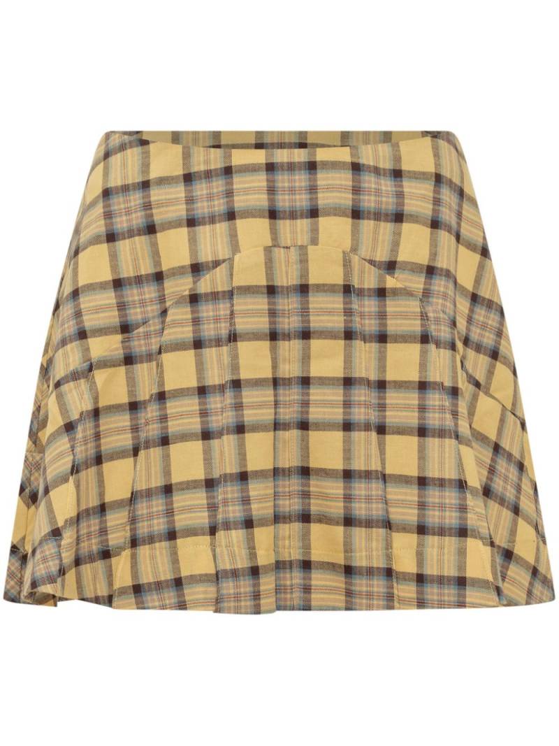 Collina Strada Sara skirt - Yellow von Collina Strada