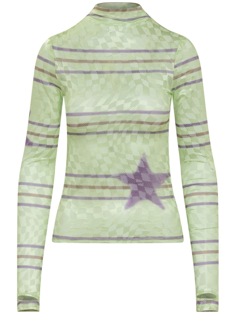 Collina Strada Thumbtastic top - Green von Collina Strada