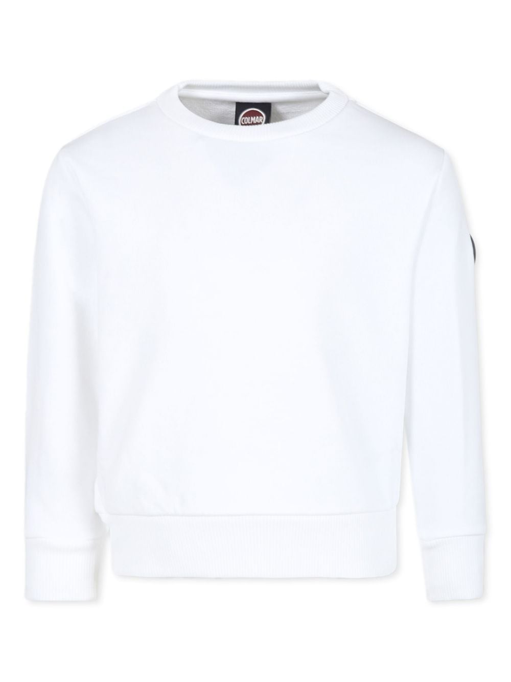 Colmar Kids logo-appliqué cotton sweatshirt - White von Colmar Kids