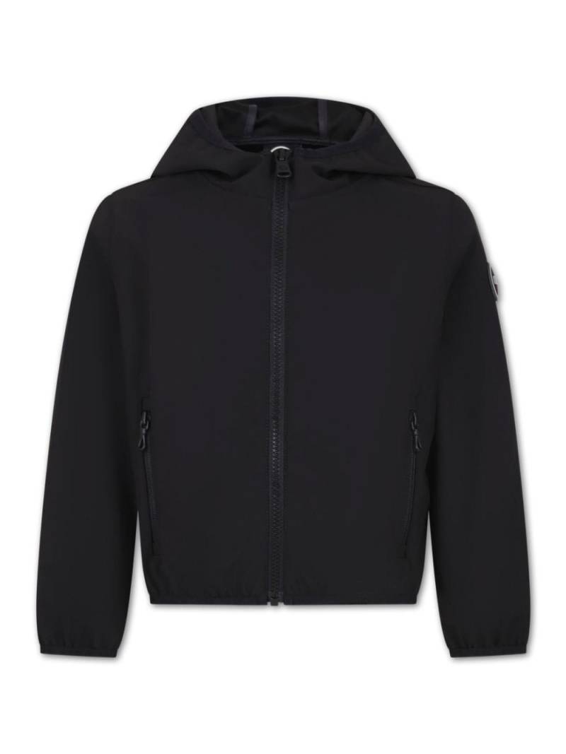 Colmar Kids logo-appliqué hooded jacket - Black von Colmar Kids