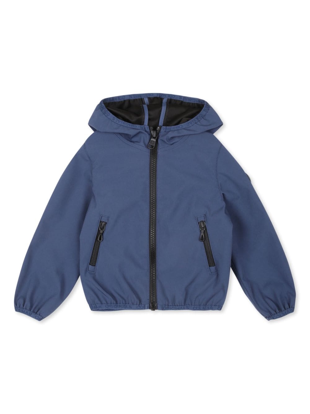Colmar Kids logo-appliqué hooded jacket - Blue von Colmar Kids