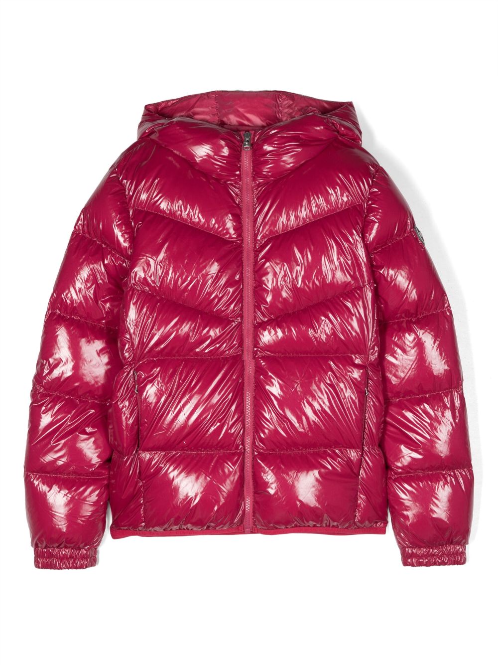 Colmar Kids logo-patch hooded padded jacket - Pink von Colmar Kids