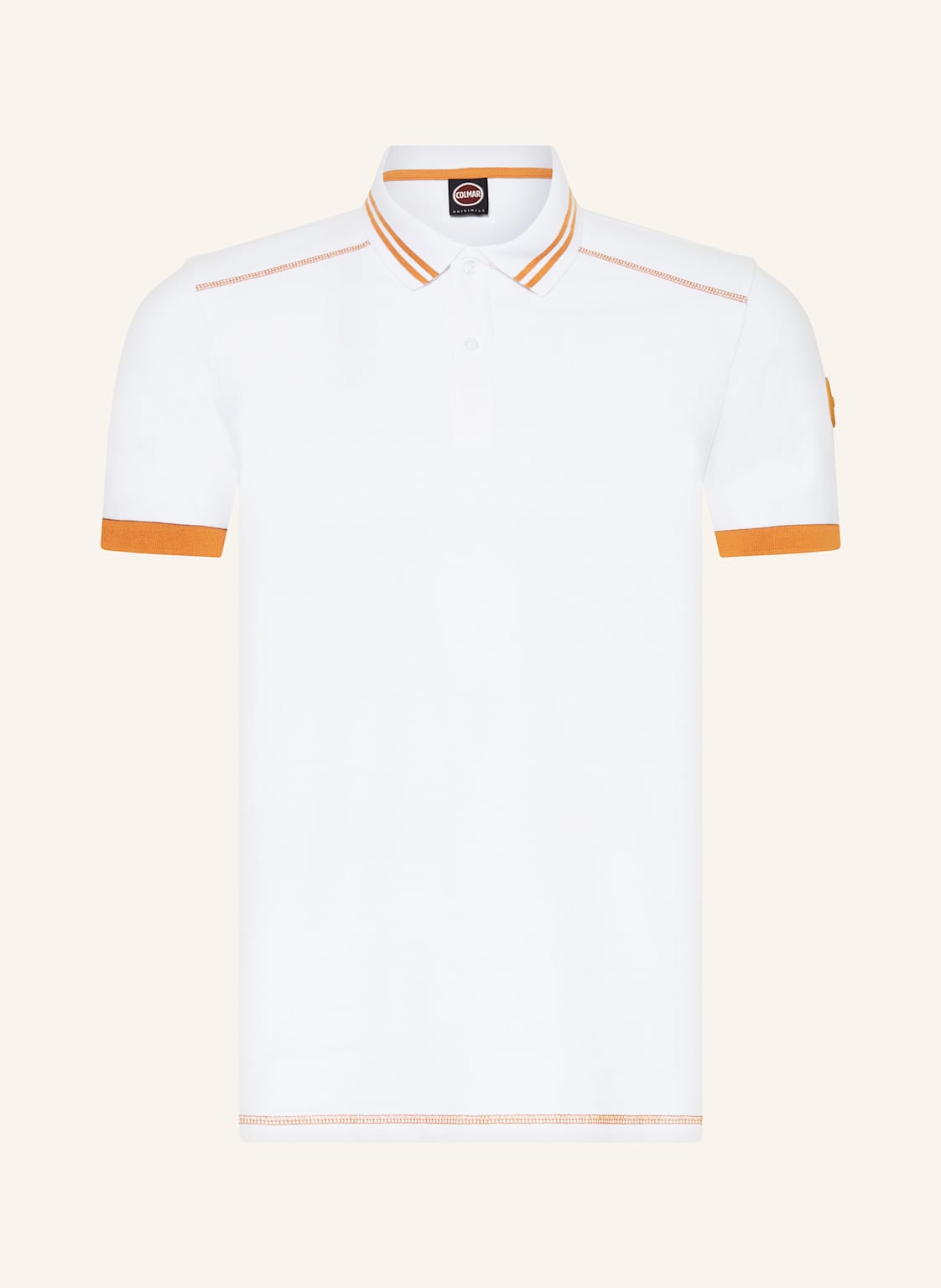 Colmar Piqué-Poloshirt Regular Fit weiss von Colmar