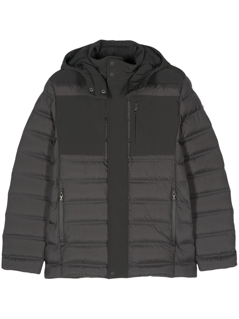 Colmar detachable-hood puffer jacket - Grey von Colmar