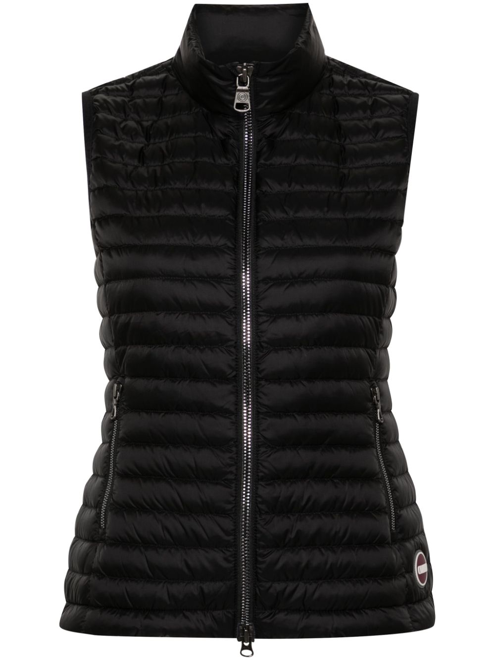 Colmar logo-appliqué gilet - Black von Colmar