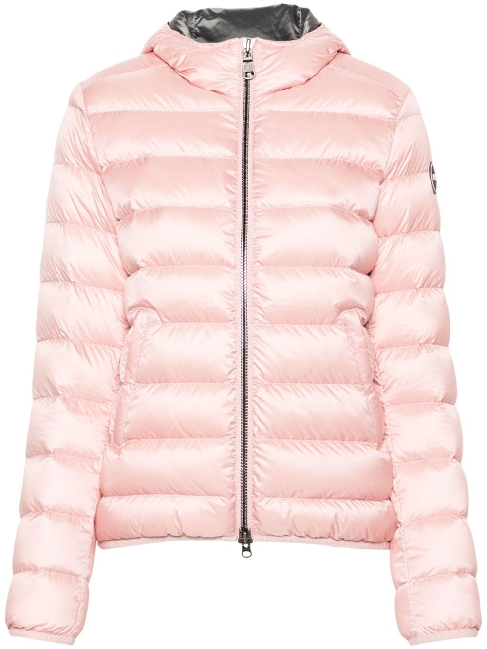 Colmar logo-appliqué puffer jacket - Pink von Colmar