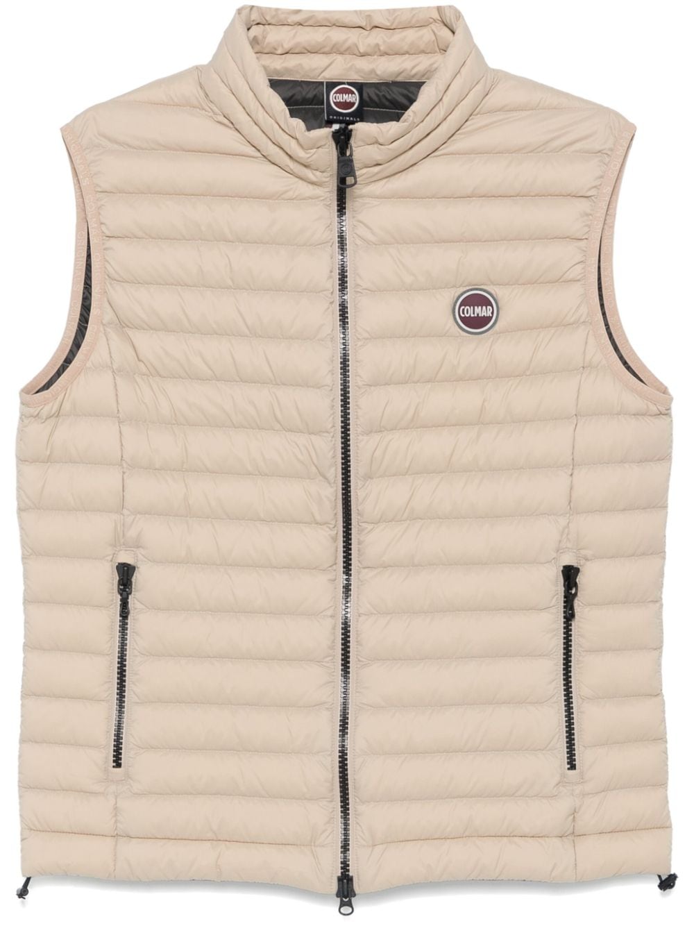 Colmar logo-embossed gilet - Brown von Colmar