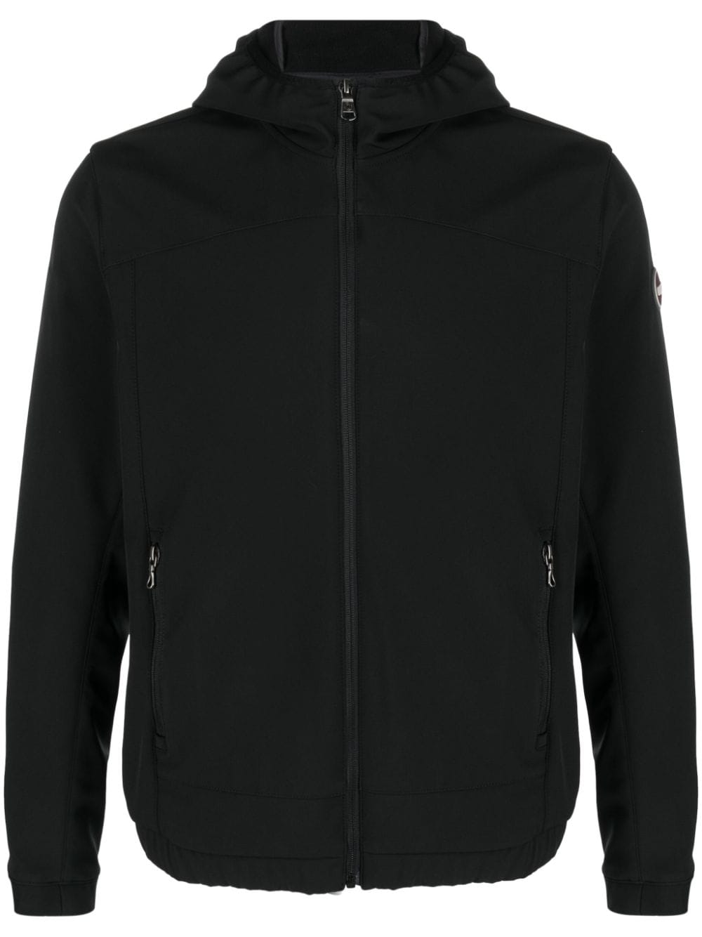 Colmar logo-patch hooded jacket - Black von Colmar